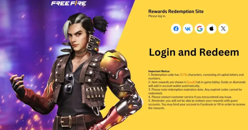 redeem codes